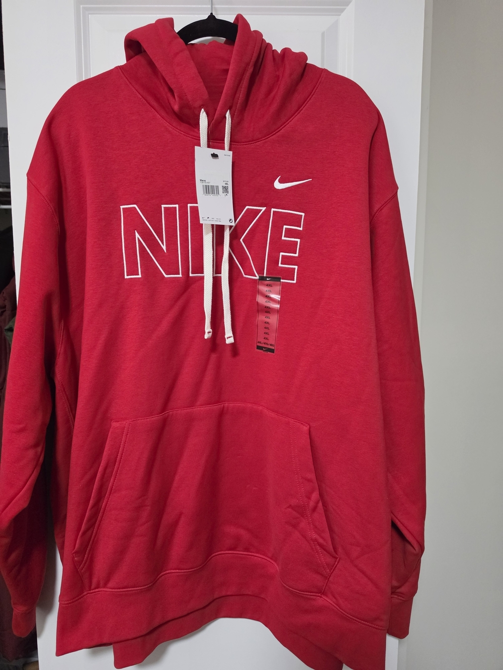 Nike Men’s Red Pullover Hoodie